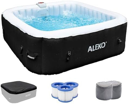 Juoda pripučiama SPA vonia